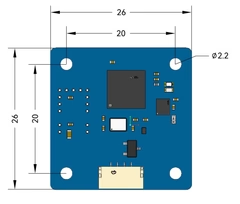 Holybro H-Flow Optical Flow and Distance Sensor Module PixArt Broadcom ToF Infrared LED Integrated Rangefinder Module