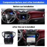 12.1 Inch Carplay Aftermarket Radio GBL Maserati Head Unit 2014 2015 2016 IPS