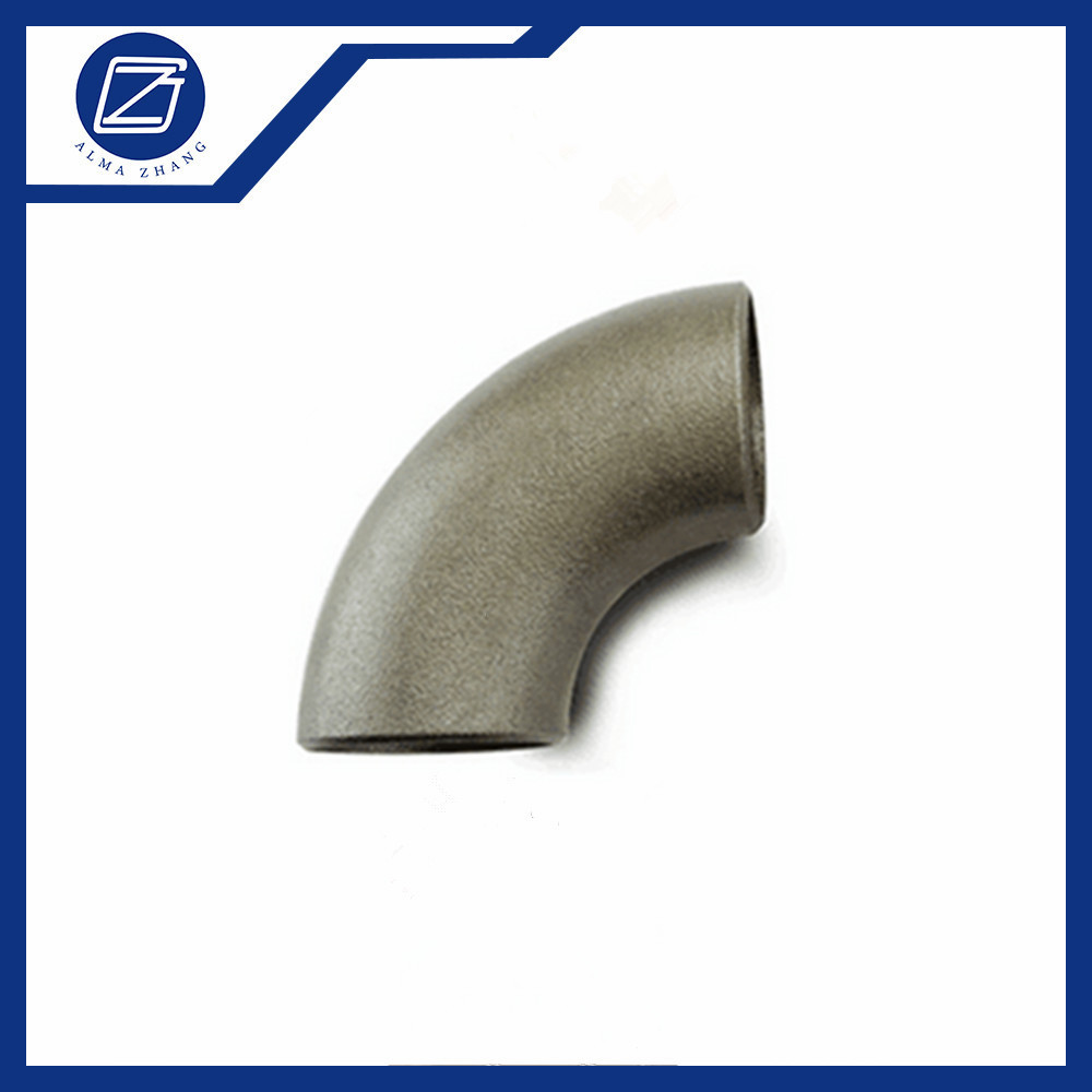 Seamless Pipe Fittings 1D 1.5D 90 Degree Carbon Steel Butt Welding Elbow For Gas Line / Oil Line