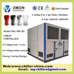 China 30 Ton Air Cooled Package Chiller Manufacture For Plastic wholesale