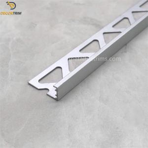 China L Shape Metal Tile Profile Trim Ceramic Tile Edging Strips Aluminum Trim wholesale