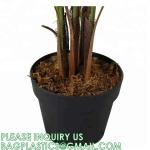 Artificial Green Dieffenbachia Plant 2 Pack - Faux Indoor Plant Spray -