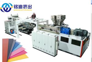 China PET PLA Plastic Sheet Furniture Veneer Production Line Extruder Single Twin Screw wholesale