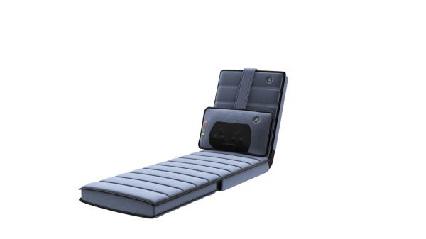 Multiple Modes Foldable Massage Mats For Full Body Black Electric Massage