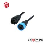 new energy A25 blue self-locking series waterproof aviation press type connector