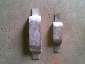 China Marine Sacrificial Zinc Anode for Ship , Zinc Hull anode ISO DNV BV wholesale