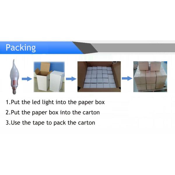 New bright 3W led candle light E14 Replace 30-40W incandescent lamp