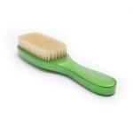 Abeis 360 Flat Wave Brush PU Glossy Soft Boar Bristle Beech Wood Long Handle
