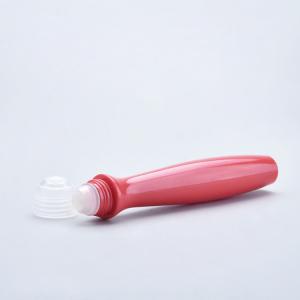 China 15ml Small Roll On Bottles With Plastic Glass Ball For Facial Serum on sale