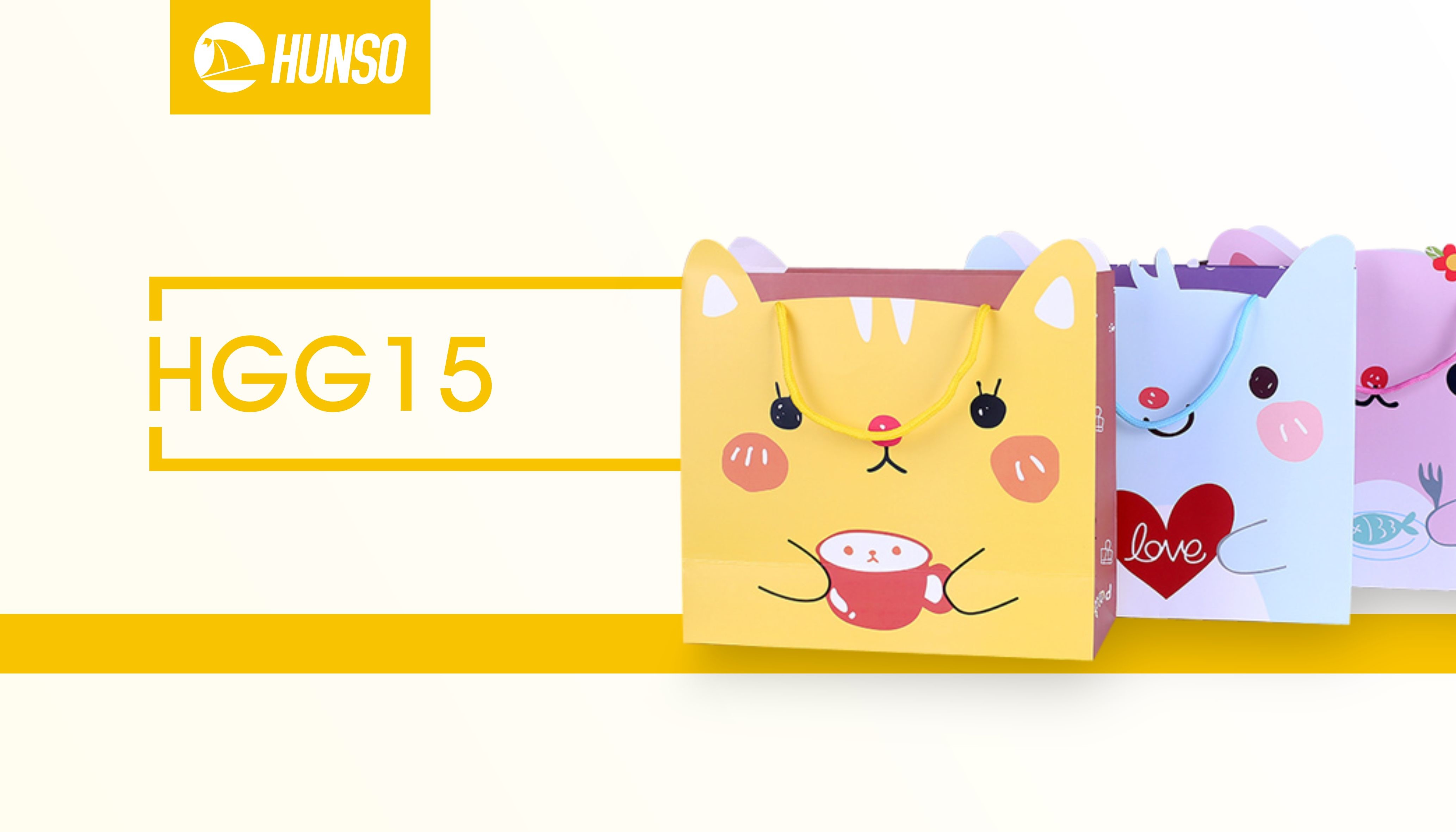 Cute Gift Craft Paper Bag PP Rope Handle Personalised Paper Gift Bags 150gsm For Watch Jewelry