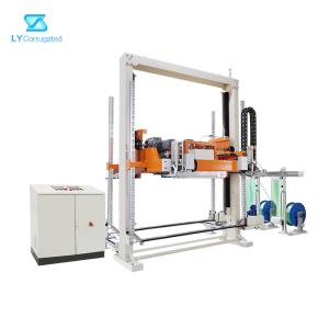 China 9/12/15mm PP Belt Pallet Strapping Wrapping Machine For Corrugator Carton wholesale