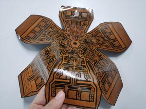 China Flexible PCB Use For Hair Growth Hat Infrared Physiotherapy Instrument FPCB Manufacturer Beauty Mask PCB Flexible Circuit Board wholesale