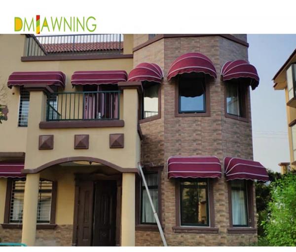 Aluminum Canopy Door Retractable Awning Dutch Dome Awning
