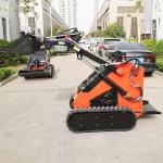 LH380S Tracked Small Skid Loader ZHONGMEI Brand Front End Loader Crawler Skid