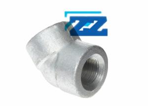 China 45 Degree Galvanized Steel Pipe Elbow BSPP 3 / 4 &quot; 3000 # ASME B16 11 / BS3799 wholesale