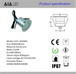 IP67 Waterproof aluminum+stainless steel LED stair light&LED Stair light &