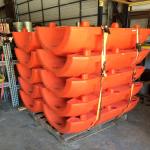 Hdpe Dredge Pipe Floats Flotation Drill Float UV Resistant for marine