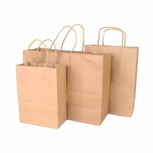 China Reused Personalized Packing Plain Paper Bags White Paper wholesale