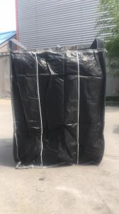 China Customized PP Woven Black Carbon Bulk Bag Carbon Black Containers wholesale