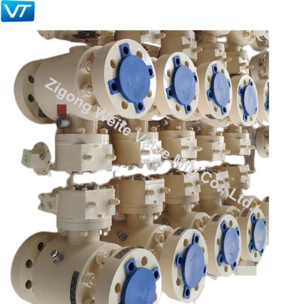 Forging Steel Class 2500 Ball Valve 2" LF2 Ball Valve Pneumatic Electric