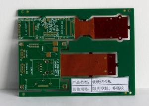 China Green Circuit Board FR4 0.8mm 2oz Copper PCB Rigid Flex wholesale