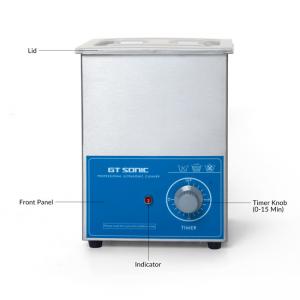 China 1 . 3L SONIC Glasses Cleaner , High Efficiency Ultrasonic Cleaning Machine wholesale