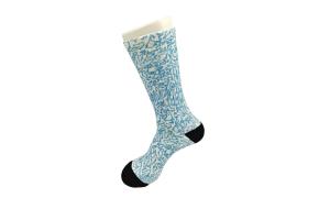 China Blue / Green Knitted Unisex 3D Printed Socks With Sweat Absorbent Materials wholesale