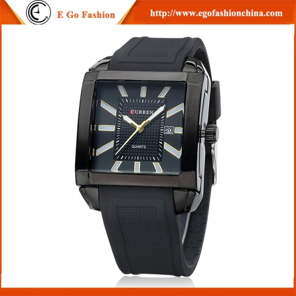 Full Black Rose Gold Case Curren Watch Top Brand Luxury Watch Sports Watch