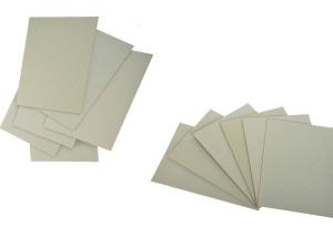 China Degradable 1.53mm Solid and compressed Grey Cardboard sheet for Arch File wholesale