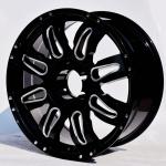 Heavy Load 6x139.7 Car Aftermarket Wheels 17 Inch Rims 4x4 Milling Window With