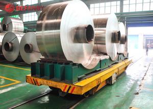 China Metal Factory 25t Electric Steel Coil Transfer Trolley wholesale