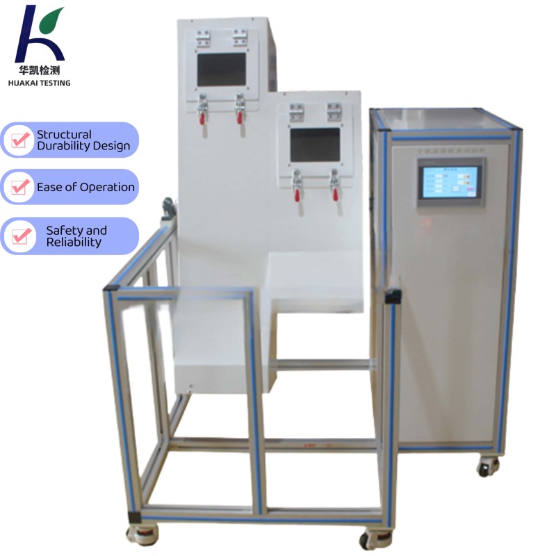 Electronic Products Double Roller Drop Tester Compact Mobile Phone Roller Drop Tester Electronic Double Roller Drop Tester