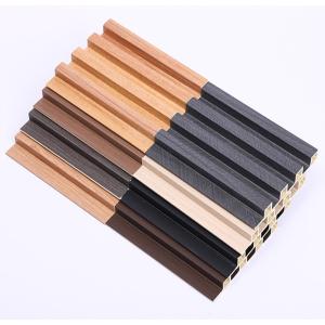 China Hotel Durable Bamboo Fiber Covering Decoration For Ponds And Gardens Wpc Wall Panel wholesale
