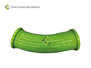 China Double Layer Concrete Pump Pipe Elbow 125*R275B-90 degree Zoomlion wholesale