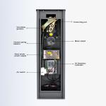 Automatic Parking Toll Barrier Gate 150W DC Brushless Motor IP44