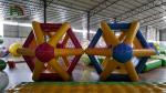 Outdoor Inflatable Floated Running Machine Water Toys For Water Park