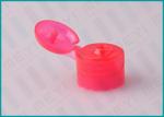 20/410 Red Flip Top Plastic Caps Leakage Resistance For Hair Care Products