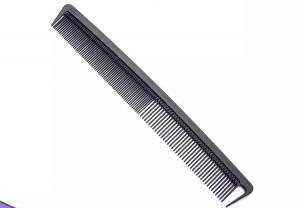 China Personalized Fiber Barber Hair Styling Comb Common PP Plastic Thin Tooth wholesale