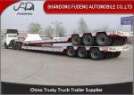 120 / 100 Tons Heavy Equipment Trailers 3 Lines 6 Axles Mechanical Ladder