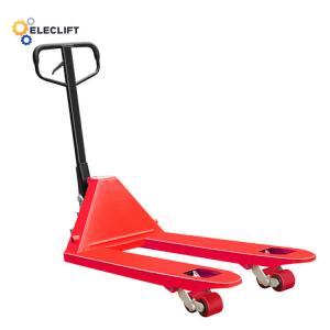 China Capacity 1000-2000kg Manual Pallet Truck 580mm / 685mm Overall Width wholesale