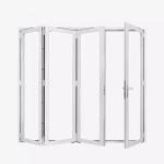 EPDM Waterproof Exterior Aluminum Folding Door Glass Bifold Patio Sliding