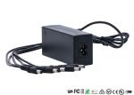 DOE VI 12V Power Adapter 4A 48W UL Approved With 5 Ways Splitter Cable