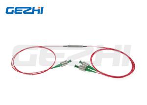 China Wide Pass Band Polarization Maintaining Coupler FC/APC Fiber Optic 1x2 PM Coupler wholesale