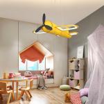 Children's Led Pendant Lamp Airplane Nordic Hanging kids room decoration boys(WH