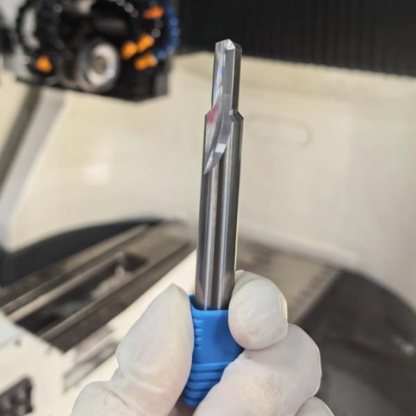 Customized 8.7mm 2 Flutes Carbide Step Drill Bit With Coolant Smooth Chip Removal