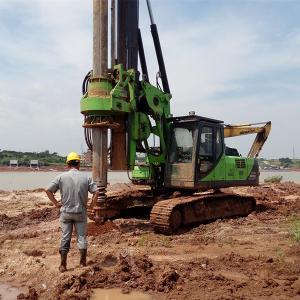 China Cummins KR150 Hydraulic Rotary Piling Rig Drilling 1500mm Diameter 52m Depth wholesale