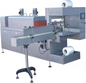 China Sleeve Type Shrink Wrap Machine For Shrinking Packaging Cans / Bottles wholesale