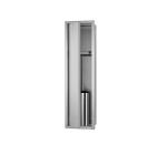 Brushed Stainless Steel Restroom Niche for Toilet Paper Waterproof and Rust