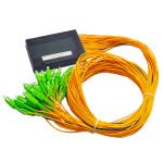 1X32 SC APC Good Uniformity Fiber Cable Splitter Low Insertion Loss