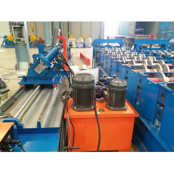 Drywall Partation House Framing Cold Roll Forming Machine For Stud Sections With Hydraulic Decoiler